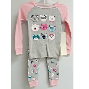 Wonder Nation 2 Piece Pajama Long Set